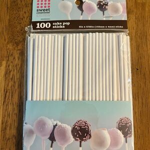 100 6” Cake Pop Sticks by Good Cook.
